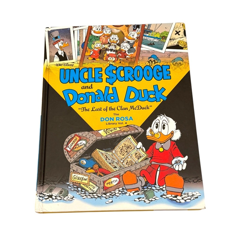 Fantagraphics Uncle Scrooge Donald Duck Vol 4 Don Rosa HC‎ Comics